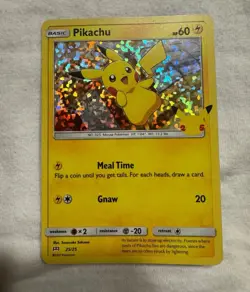 Pokemon Pikachu TCG 25th Anniversary McDonald’s Holo Card 25/25 Promo 2021 - Image 2