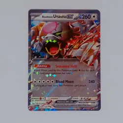 Pokemon Card Bloodmoon Ursaluna EX 141/167 Twilight Masquerade - Near Mint - Image 1