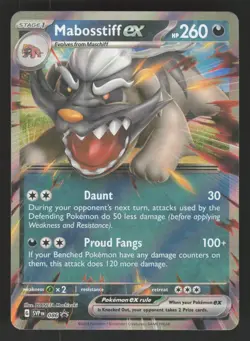 Mabosstiff ex 086 Pokemon TCG SV: Scarlet & Violet Promo Cards NM - Image 1