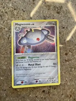 Magnezone 8/130 Diamond & Pearl Holo Rare Pokemon Card - Image 1