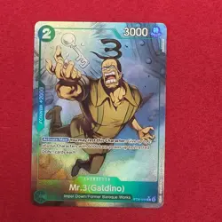 Bandai One Piece Card Game Mr. 3 (Galdino) ST30-014 Special Foil EN - Image 1