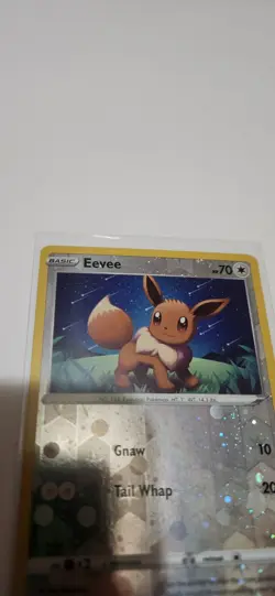 Eevee 130/185 Swsh04: Vivid Voltage Reverse Holo Cosmos Holo With Swirl Card - Image 5