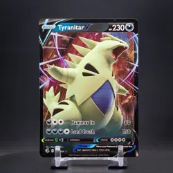 Tyranitar V 158/264 ULTRA RARE | SWSH08 Fusion Strike | Pokemon Card TCG - Image 1