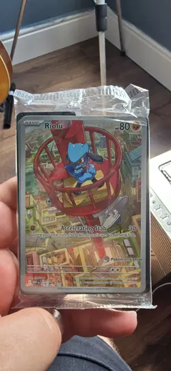 Riolu - Pokemon Center Stamped - MEP 010 - Promo Mega Evolution - SEALED MEP010 - Image 1