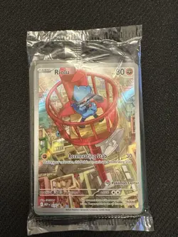 Riolu - Pokemon Center Stamped - MEP 010 - Promo Mega Evolution - SEALED MEP010 - Image 1