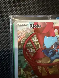 Pokemon TCG Riolu Black Star Promo Mega Evolution MEP 010 Sealed-Pokemon Center - Image 2