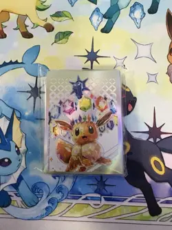 Pokemon TCG: Eevee Prismatic Evolutions 65 Card Sleeves New Sealed Same Day Ship - Image 1