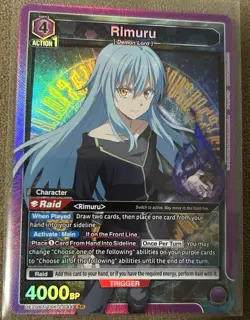 Rimuru 044 SR Super Rare Union Arena Reincarnated as a Slime - Image 1