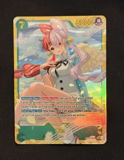 Bandai One Piece CCG Uta EB01-061 Heroines Special Foil Full Art - Image 1
