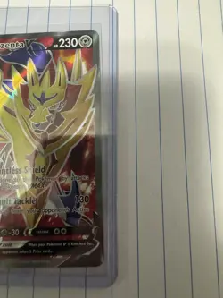 Pokemon TCG Zamazenta v Sword & Shield Holo Full Art Ultra Rare Card 196/202 - Image 3