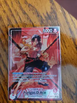 Portgas.D.Ace (001) (Alternate Art) OP16-001 The Time of Battle Foil - Image 1