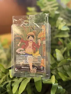 Monkey D. Luffy OP13-001 Leader Promo French One Piece CCG 5000 Power Cost 4 - Image 3