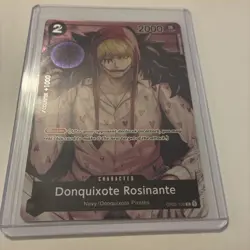 One Piece TCG: Paramount War OP02-108 Donquixote Rosinante (Box Topper) - MINT - Image 1
