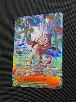 One Piece Monkey D Luffy EB04-061 SEC Alt Art English Gear 5 Egghead OP15 NM - Image 2