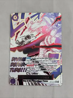 One Piece Divine Departure OP13-076 Alt Art Manga Event Foil EN - Image 1