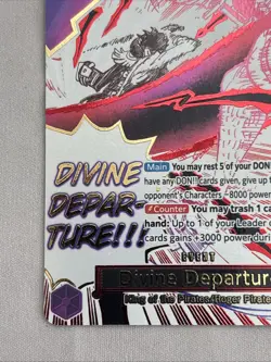 One Piece Divine Departure OP13-076 Alt Art Manga Event Foil EN - Image 2