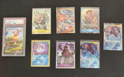 Private Lot - Pokemon & One Piece TCG Mixed Lot (8) (Inc. Graded Flareon) - Image 1