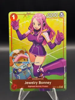 • Jewelry Bonney • ST21-004 Alt Art Holo Chopper One Piece TCG NM - Image 1