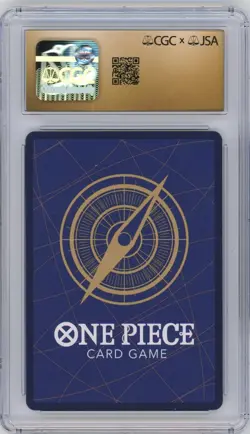 CGC Pristine 10 Colleen Clinkenbeard Signed Monkey.D.Luffy OP01-024 SR Foil - Image 2