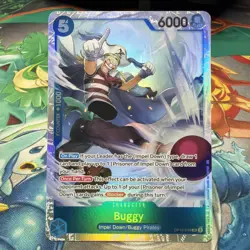 Buggy OP16-048 SR The Time of Battle Foil English One Piece - Image 1