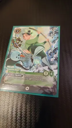 Mulan enchanted Disney Lorcana Winterspell 229/204 - Image 2