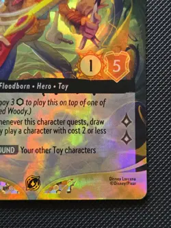 Woody - Jungle Guide (Store Championship) 54 Disney Lorcana Promo Cards Holo - Image 5