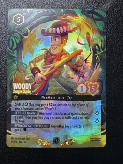 Lorcana Foil Woody - Jungle Guide Set Champs Top-8 + Participation Non Foil - Image 4