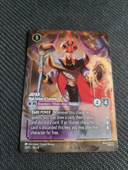 Disney Lorcana TCG Jafar - High Sultan of Lorcana Promo Foil 33/P2 EN - Image 1