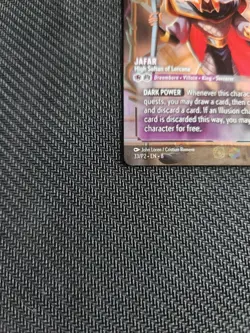 Disney Lorcana TCG Jafar - High Sultan of Lorcana Promo Foil 33/P2 EN - Image 4
