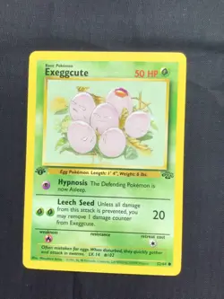 Pokemon Cards: Jungle 1st Edition Common: Exeggcute 52/64 - Image 1