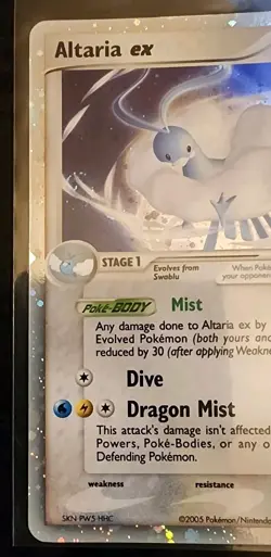 Altaria EX 90/106 Ex Emerald Ultra Rare Holo Pokemon Card Card - Lp To Nm - Image 2