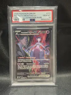 Team Rocket's Mewtwo EX 231/182 PSA 10 destined Rivals Pokemon Card Game - Image 1