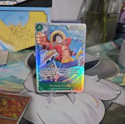 Monkey.D.Luffy - PRB02-005 SR Premium Booster Holo Foil One Piece TCG NM - Image 1