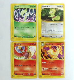Celebi Ho-Oh 4 Set e Series Promo 001 006 010 011/P Pokemon Card Japanese 2001 - Image 1