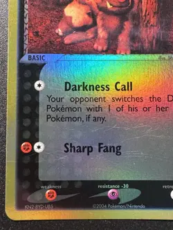 Team Magma's Poochyena 66/95 Team Magma Aqua Pokemon Card Reverse Holo Near Mint - Image 5