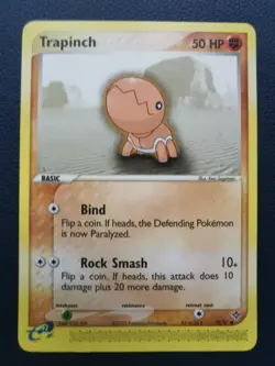 Pokemon Card Trapinch 79/97 EX Dragon Common - Image 1