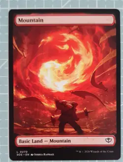 Mountain - 0270 - Secrets of Strixhaven SOS - MTG - NM Full Art - Image 1