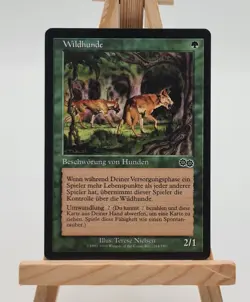 Wildhunde Urza´s Saga Magic Karte MTG Deutsch (Wild Dogs) 284/350 - Image 1