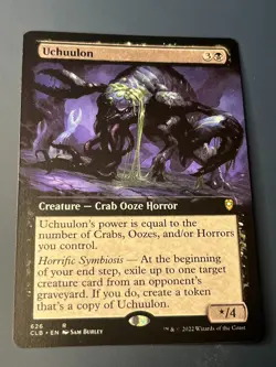 1x Borderless UCHUULON - Commander - MTG - Magic the Gathering - Image 1