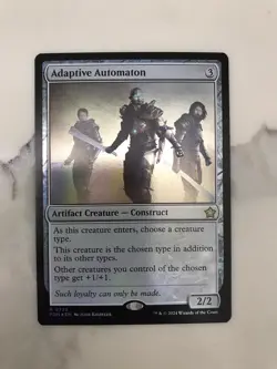 Adaptive Automaton Foil MTG Magic the Gathering Card NM Near Mint FDN - Image 1