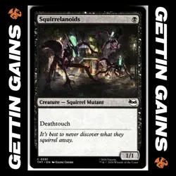 Squirrelanoids - 0081 - C - Non-Foil - TMNT - MTG - NM/M - Image 1