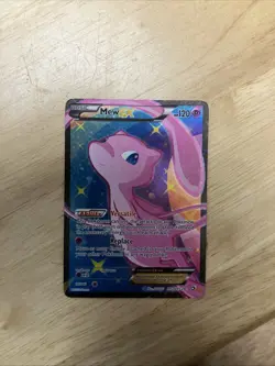 Mew EX Holo Rare Pokemon Trading Card 120 HP 2013 Edition Rc24/rc25 - Image 1