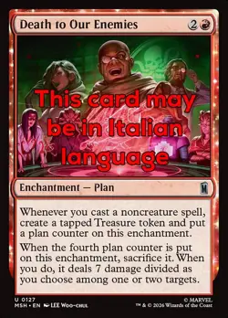 MTG 4x DEATH TO OUR ENEMIES EXC - MORTE AI NOSTRI NEMICI 127 - MSH - MAGIC - Image 1