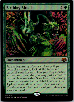 FOIL Birthing Ritual 146 Modern Horizons 3 MTG - Image 1