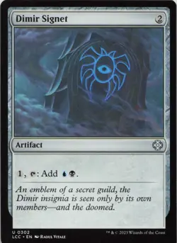 Dimir Signet C Commander: The Lost Caverns of Ixalan 302 NM MTG - Image 1