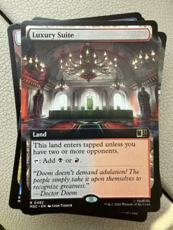 Luxury Suite (Extended Art) Commander: Marvel Super Heroes Regular MTG - Image 1