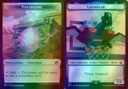 1x FOIL LASERBEAK Token - Transformers - MTG - Magic the Gathering - Image 1