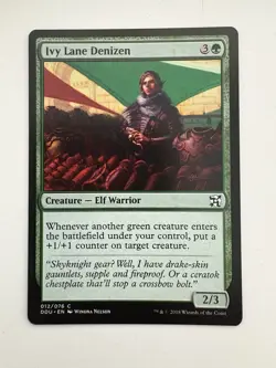 Ivy Lane Denizen MTG Magic the Gathering Card NM Near Mint DDU - Image 1