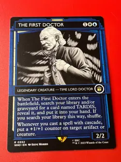 1x SHOWCASE THE FIRST DOCTOR - Doctor Who - MTG - Magic the Gathering - Image 1