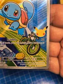 Pokemon TCG Squirtle First Partner Illustration Card 039 - Image 4